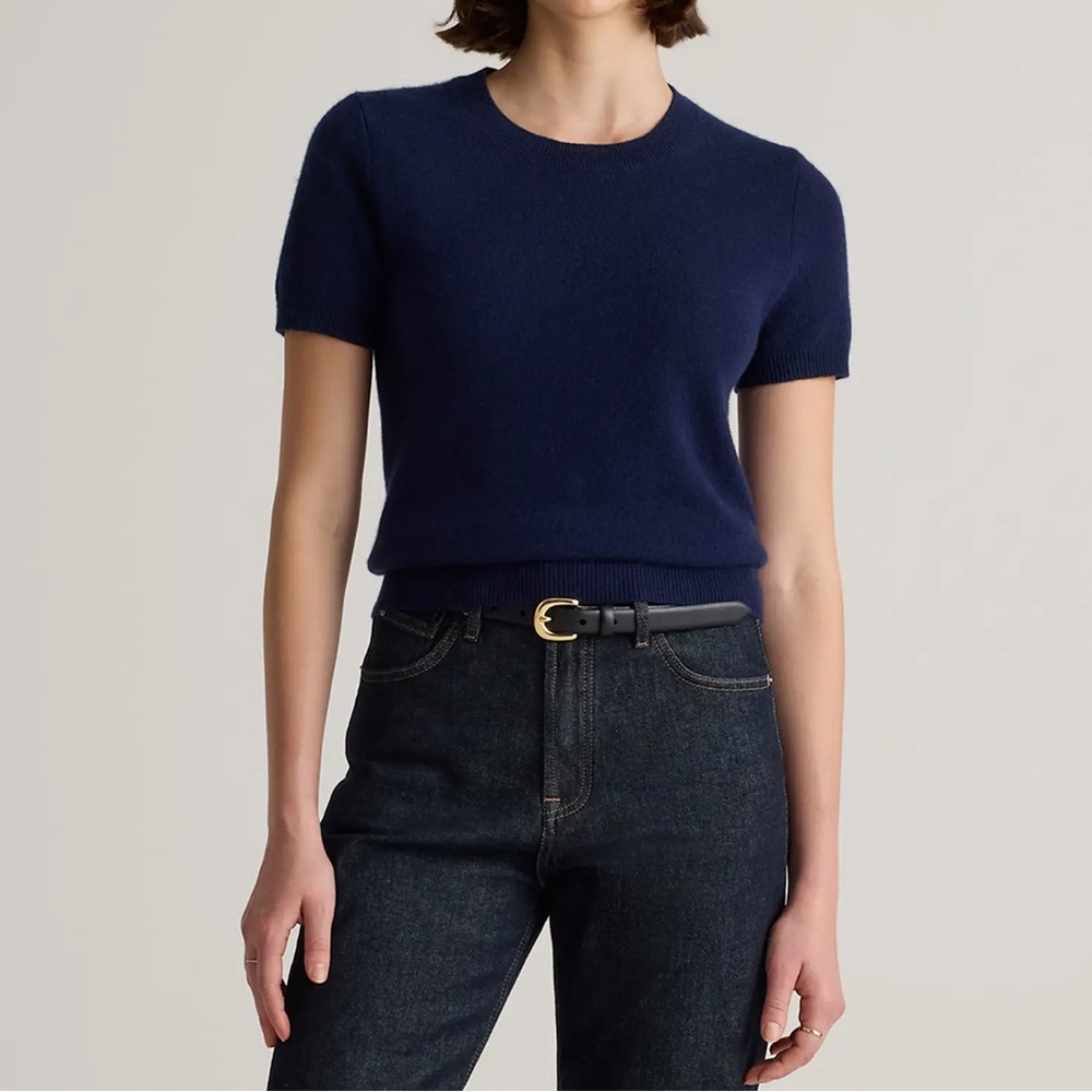 Navy Blue Merino Sweater - Women’s Sweater from Brooks Brothers
